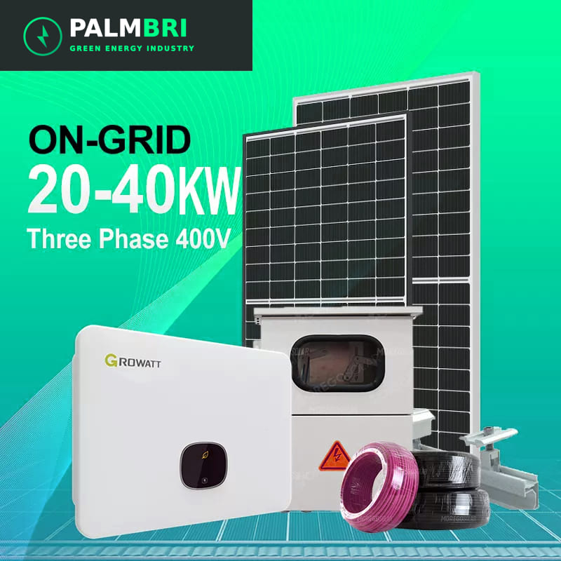 On-Grid Solar System 20-40kW